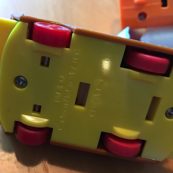 Mixed Lot Peanuts Snoopy Tom & Jerry Super Mario Yoshi Cat Steamroller Toy Cars - Picture 15 of 15